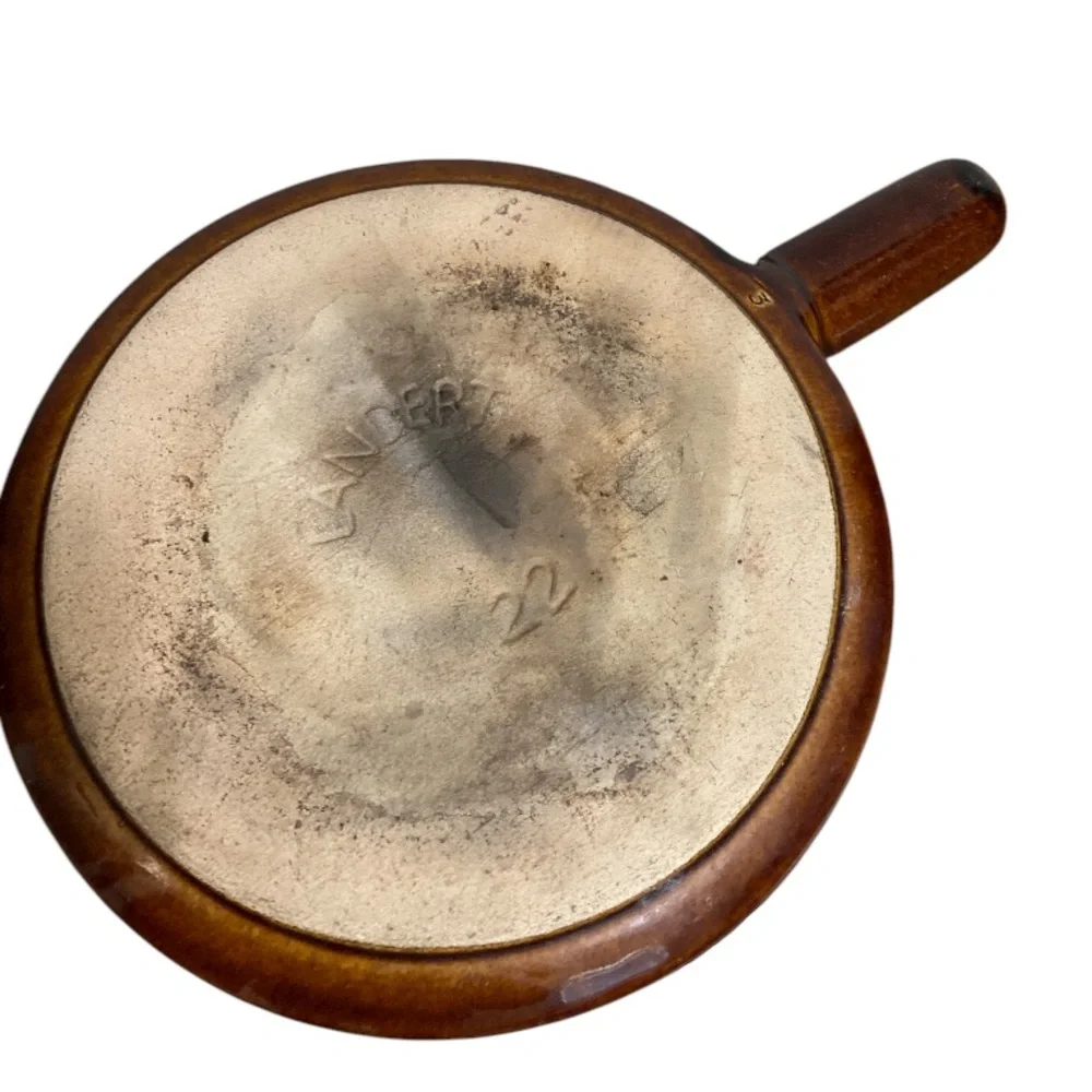 Landert 22 Vintage 1970s Ceramic Fondue Pot - Picture 3 of 3